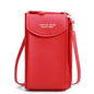 Elegance On-the-Go – Luxe PU Leather Crossbody Shoulder Bag with Phone & Card Organizer